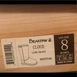 Black Cloud Bearpaw boots